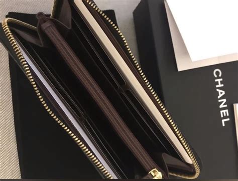 women's wallets chanel|chanel long zipped wallet.